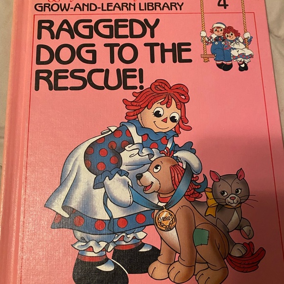 VINTAGE RAGGEDY ANN & ANDY HARD COVER SET OF 8 - Picture 15 of 16
